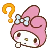 🤔 Эмодзи «✌Зайка My Melody» для Telegram