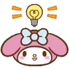 💡 Эмодзи «✌Зайка My Melody» для Telegram