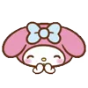 🙌 Эмодзи «✌Зайка My Melody» для Telegram