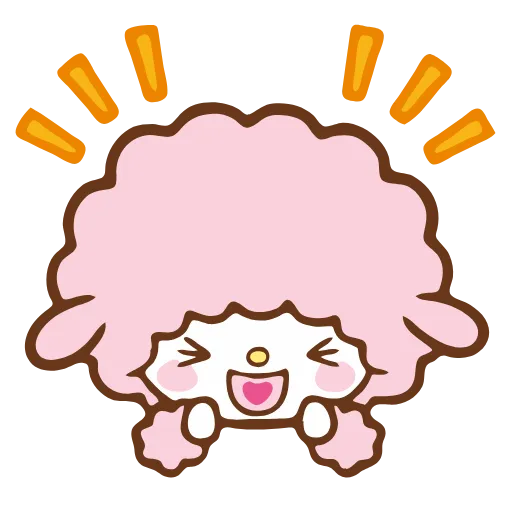 😛 Эмодзи «My Melody» для Telegram