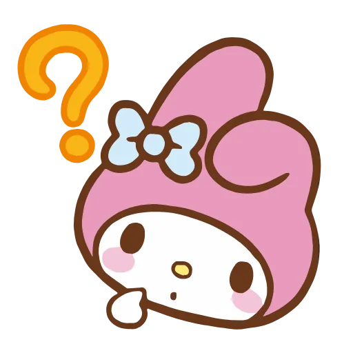 🤔 Эмодзи «My Melody» для Telegram