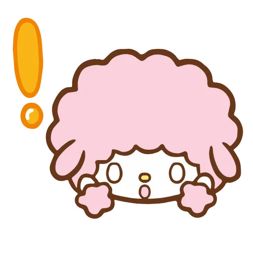 😳 Эмодзи «My Melody» для Telegram