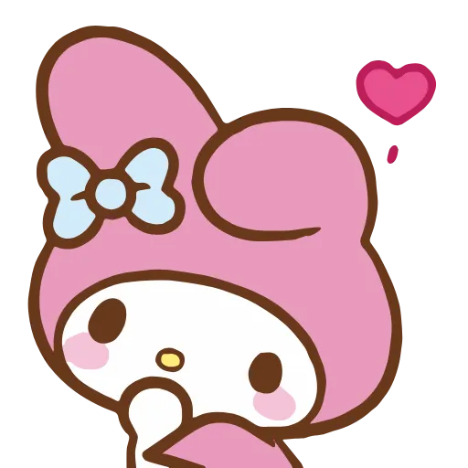 😍 Эмодзи «My Melody» для Telegram
