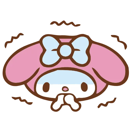 😨 Эмодзи «My Melody» для Telegram