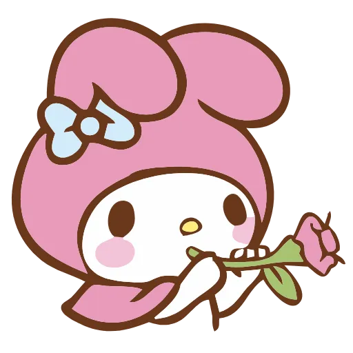 🎺 Эмодзи «My Melody» для Telegram