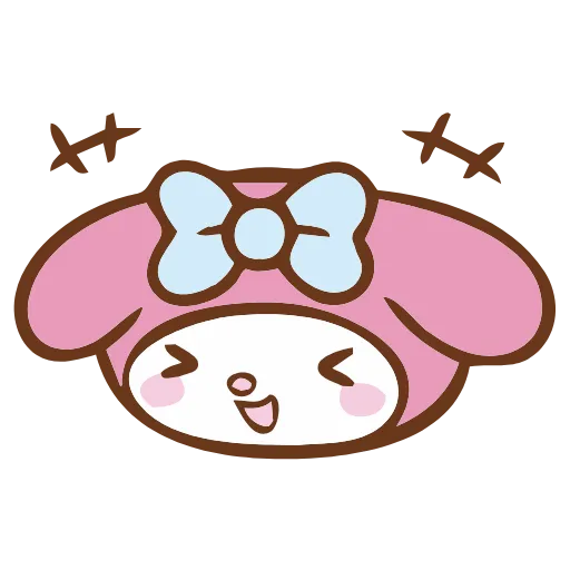😝 Эмодзи «My Melody» для Telegram