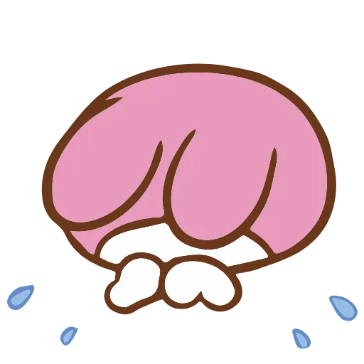 😭 Эмодзи «My Melody» для Telegram