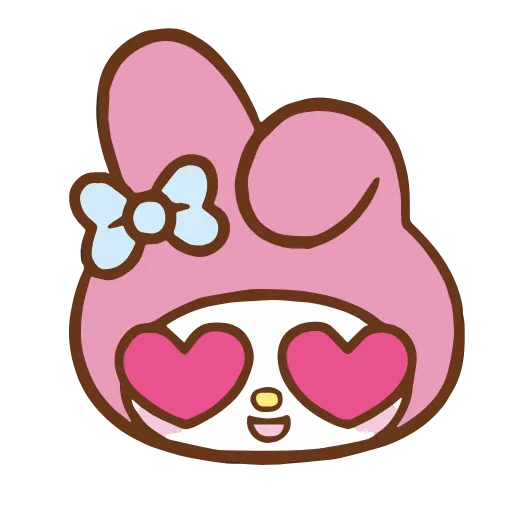 😍 Эмодзи «My Melody» для Telegram