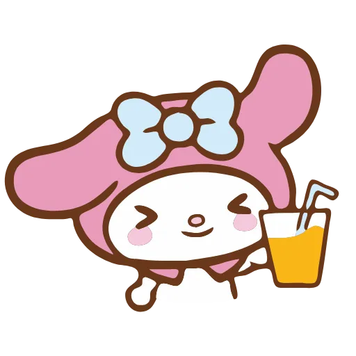 🧃 Эмодзи «My Melody» для Telegram