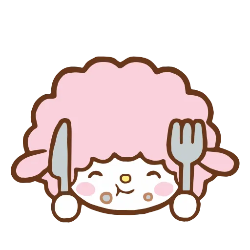 🍽 Стикер «My Melody» для Telegram