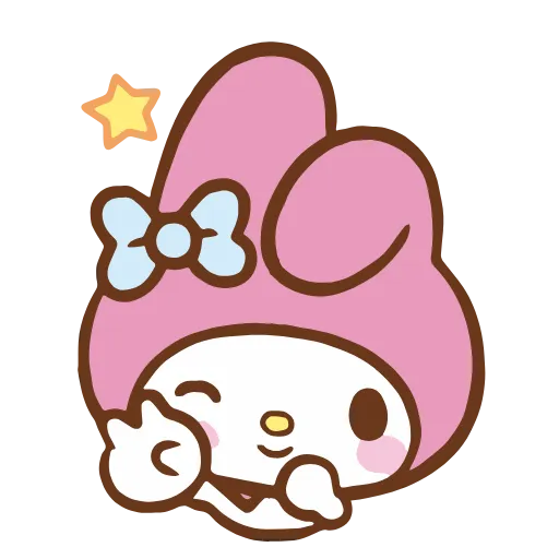 😉 Стикер «My Melody» для Telegram