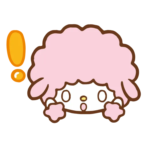 😳 Стикер «My Melody» для Telegram