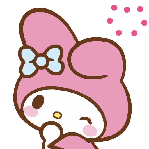😍 Стикер «My Melody» для Telegram