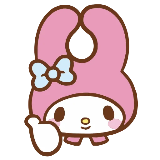 Стикерпак My Melody для Telegram — скачать