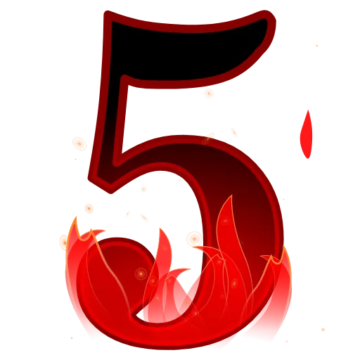 5️⃣ Эмодзи «ʀᴇᴅ ꜰʟᴀᴍᴇ» для Telegram