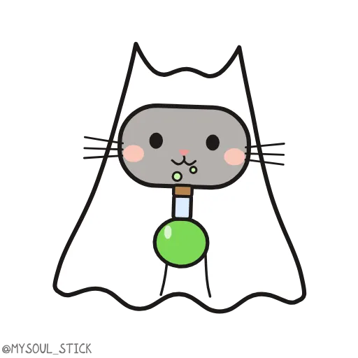 🐱 Эмодзи «ɢʜᴏsᴛ ᴄᴀᴛs ᴄᴏᴢʏ» для Telegram