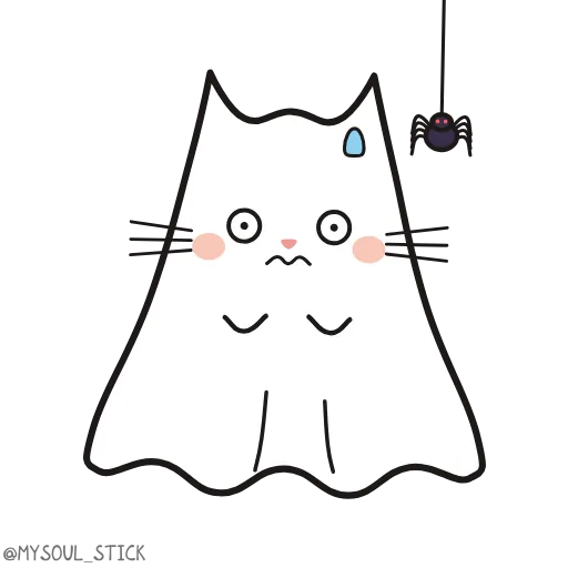 🐱 Эмодзи «ɢʜᴏsᴛ ᴄᴀᴛs ᴄᴏᴢʏ» для Telegram