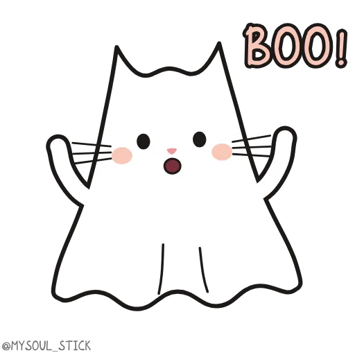🐱 Эмодзи «ɢʜᴏsᴛ ᴄᴀᴛs ᴄᴏᴢʏ» для Telegram