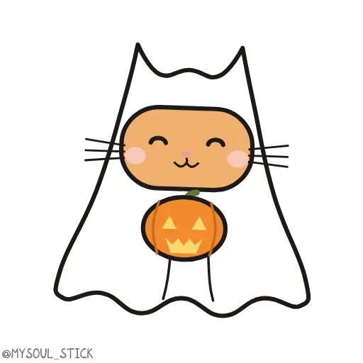 🐱 Эмодзи «ɢʜᴏsᴛ ᴄᴀᴛs ᴄᴏᴢʏ» для Telegram