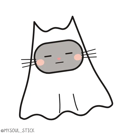 🐱 Эмодзи «ɢʜᴏsᴛ ᴄᴀᴛs ᴄᴏᴢʏ» для Telegram