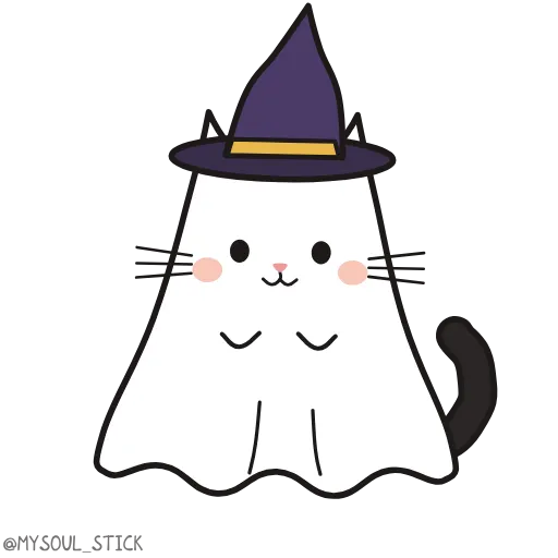 🐱 Эмодзи «ɢʜᴏsᴛ ᴄᴀᴛs ᴄᴏᴢʏ» для Telegram