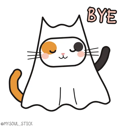 🐱 Эмодзи «ɢʜᴏsᴛ ᴄᴀᴛs ᴄᴏᴢʏ» для Telegram