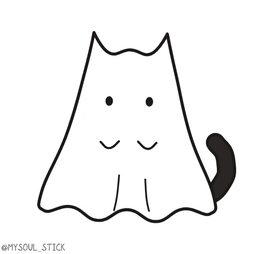 🐱 Эмодзи «ɢʜᴏsᴛ ᴄᴀᴛs ᴄᴏᴢʏ» для Telegram