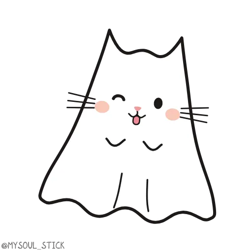 🐱 Эмодзи «ɢʜᴏsᴛ ᴄᴀᴛs ᴄᴏᴢʏ» для Telegram