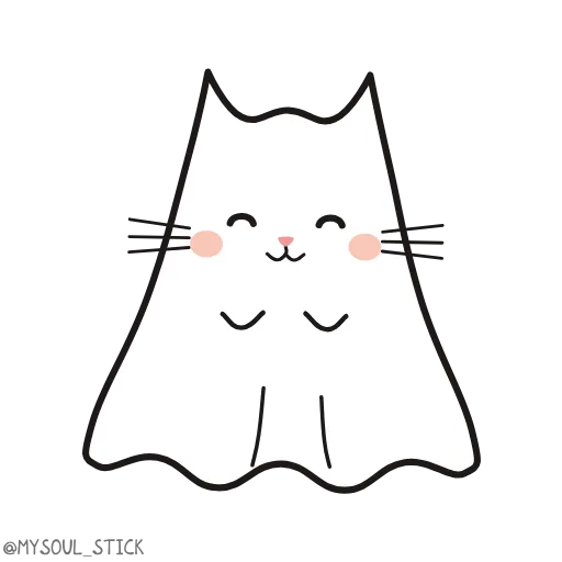 🐱 Эмодзи «ɢʜᴏsᴛ ᴄᴀᴛs ᴄᴏᴢʏ» для Telegram