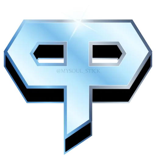 🔠 Эмодзи «Голубые анимированные буквы, разделители, иконки» для Telegram