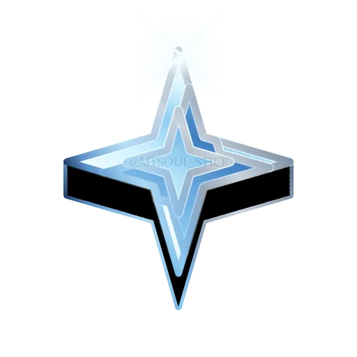 ✨ Эмодзи «Голубые анимированные буквы, разделители, иконки» для Telegram