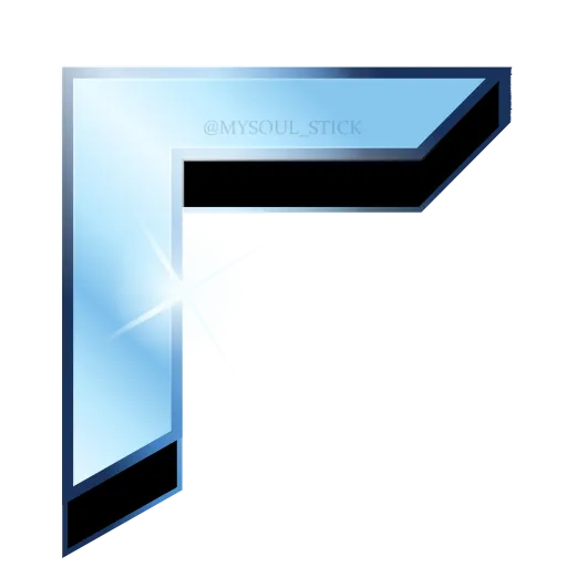 🔠 Эмодзи «Голубые анимированные буквы, разделители, иконки» для Telegram