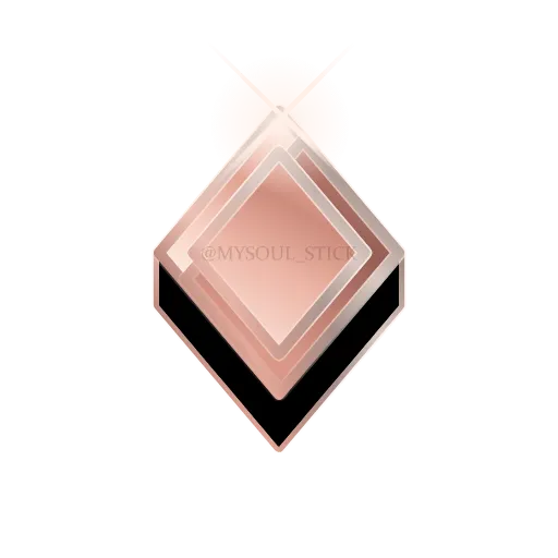 🔸 Эмодзи «буквы в цвете розовое золото, разделители» для Telegram
