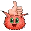 👍 Эмодзи «😍 Tribbles - смайлы с монстриками» для Telegram