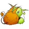 🤗 Эмодзи «😍 Tribbles - смайлы с монстриками» для Telegram