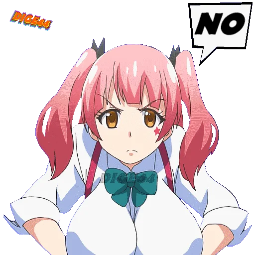 👎 Стикер «NENE FUJINOKI MY FIRST GIS A GAL» для Telegram
