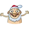 🤗 Эмодзи «Новогодний Дигги» для Telegram