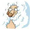 👀 Эмодзи «Новогодний Дигги» для Telegram