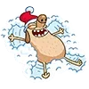 ☃️ Эмодзи «Новогодний Дигги» для Telegram