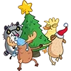 🌲 Эмодзи «Новогодний Дигги» для Telegram