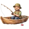 🤩 Эмодзи «Эмодзи про рыбалку» для Telegram