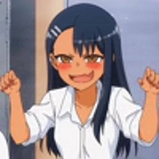 🤩 Эмодзи «Please Don&;t Bully me Nagatoro-SanНе издевайся, Нагаторо» для Telegram