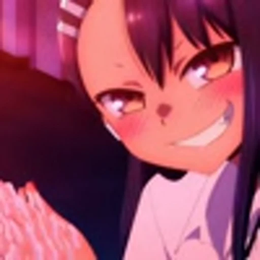 😉 Эмодзи «Please Don&;t Bully me Nagatoro-SanНе издевайся, Нагаторо» для Telegram