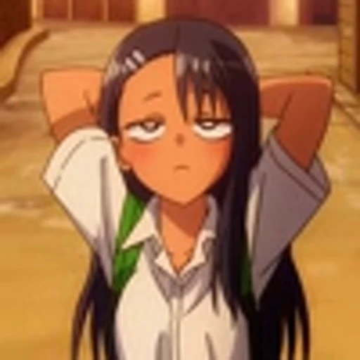 🙄 Эмодзи «Please Don&;t Bully me Nagatoro-SanНе издевайся, Нагаторо» для Telegram