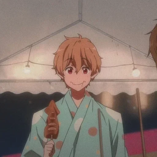 🍢 Стикер «Nagisa Hazuki» для Telegram