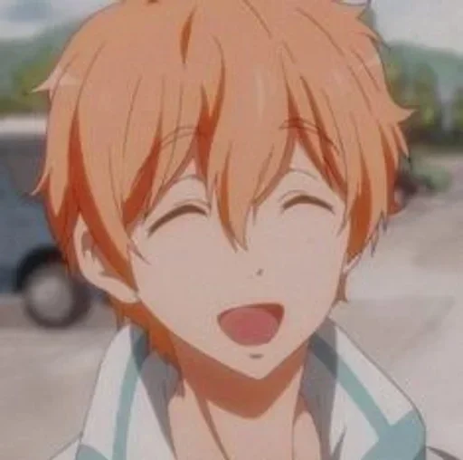🍢 Стикер «Nagisa Hazuki» для Telegram