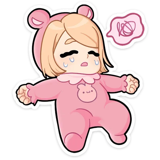 🍰 Стикер «Нана от х» для Telegram