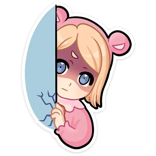 🍰 Стикер «Нана от х» для Telegram