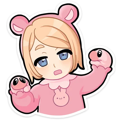 🍰 Стикер «Нана от х» для Telegram