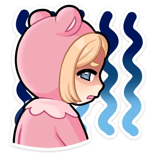 🍰 Стикер «Нана от х» для Telegram